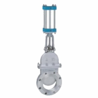 气动带阀盖刀闸阀